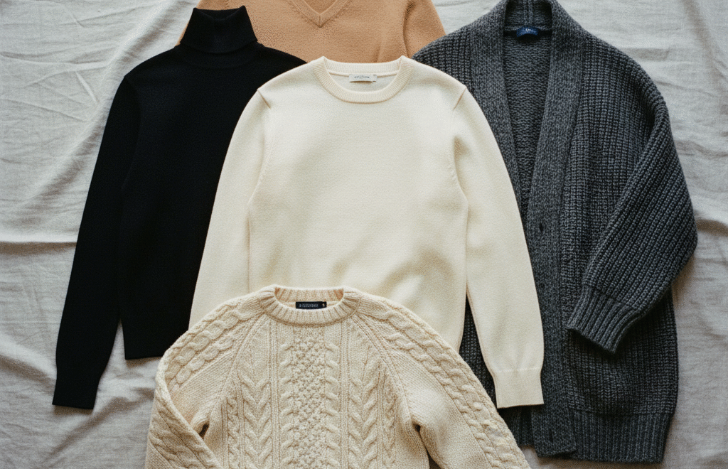 The Definitive Guide: The Five Essential Knits for a Modern Heritage Wardrobe